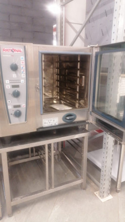 Пароконвектомат Rational Combi Master Plus 61 с подставкой